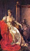 Portrait of Elisa Bonaparte, Grand Duchess of Tuscany. Marie-Guillemine Benoist